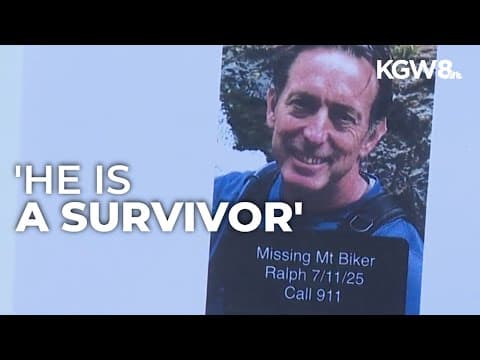 Mountain biker drives himself home after going missing for 6 days in Mount Hood National Forest