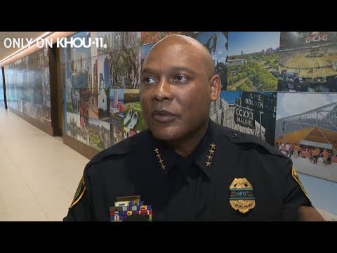 Only on KHOU 11 | HPD Chief Troy Finner answers questions over suspended incident reports