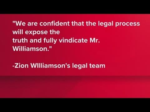 Latest in Zion Williamson rape allegations case