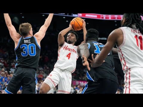 Watch Live: UH men's basketball prepares to head to Wichita for NCAA Tournament