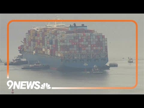 Cargo Ship That Crashed Into Baltimore Bridge Freed, Pulled to Port