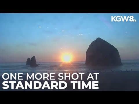 Oregon lawmakers once again try to make standard time permanent