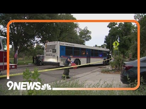 Woman killed, infant injured in crash between SUV, RTD bus