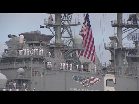 USS America returns from 6-year deployment in Japan