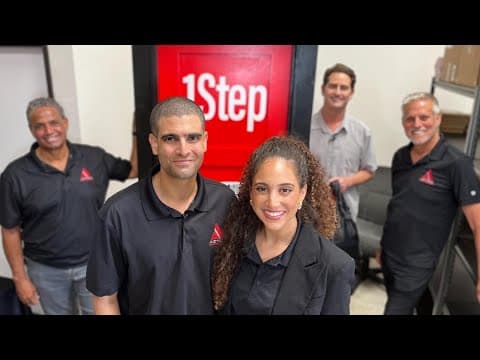 Family revolutionizes door opening with foot-operated handle '1Step'