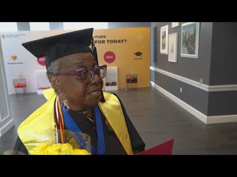 75-year-old graduates from University of Maryland  Global Campus