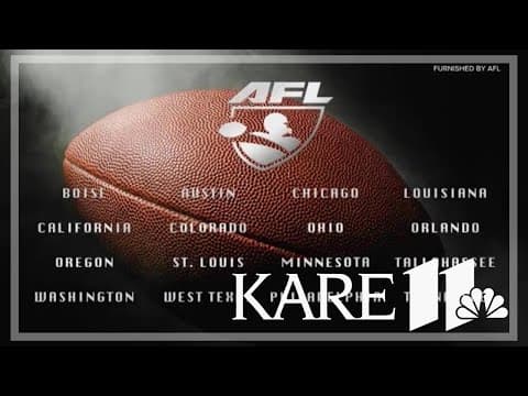 Arena Football League announces Minnesota will have one of 16 teams in 2024 return