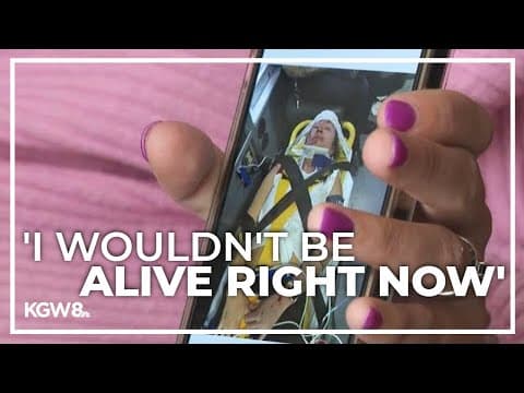 Portland mother says bike helmet saved daughter's life