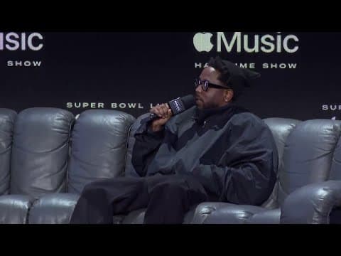 How Kendrick Lamar, pgLang approached the Super Bowl halftime performance