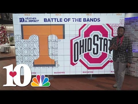 Here are the differences between Ohio State's and Tennessee's bands