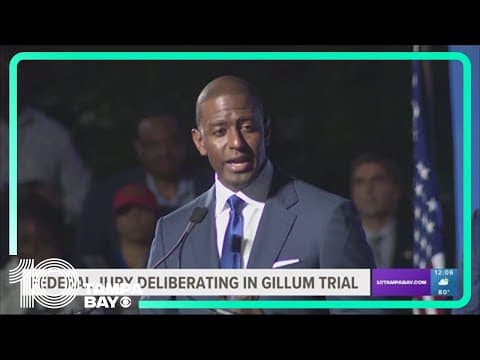 Federal jury deliberating in Andrew Gillum trial
