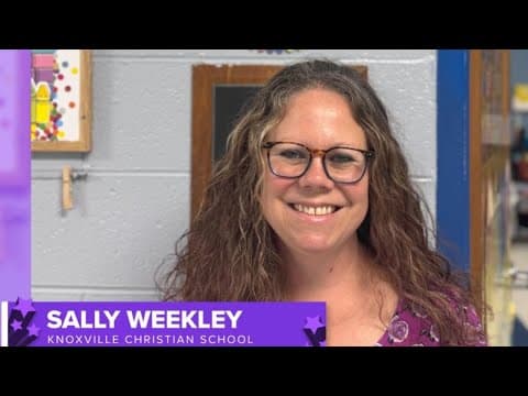 Educator of the Week for 9/22 – Sally Weekley