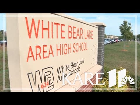 Lawmakers to discuss safety after adult faked being a student at White Bear Lake High School