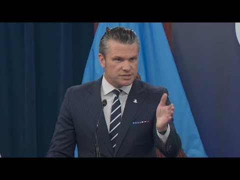 Pentagon briefing on U.S. attacks in Israel-Iran war