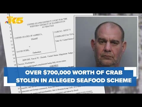 Thief accused of posing as Safeway employees to steal over $700,000 in crab