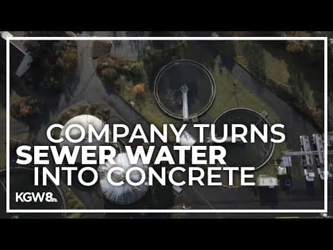 McMinnville-based company uses wastewater to make concrete