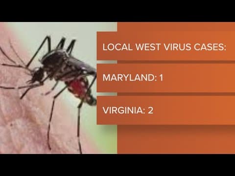 Maryland Department of Health announces the first human case of West Nile virus in the state