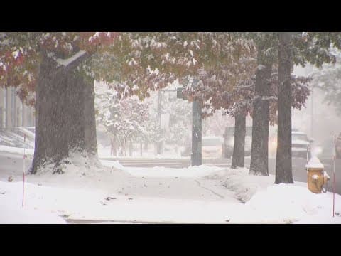 Denver hit with first snow storm of 2024 season