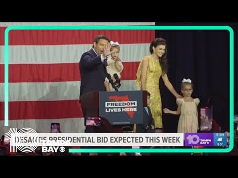 DeSantis presidential bid expected this week; Tim Scott launches 2024 presidential campaign