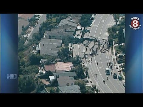 News 8 Throwback La Jolla landslide 2007