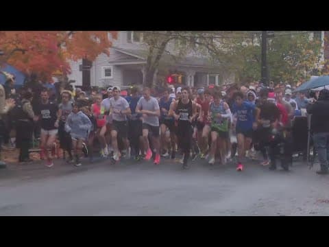 Arlington Turkey Trot runs on despite rainy conditions