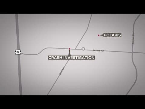 2 injured, 1 critical after north Columbus crash