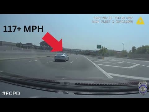 Man arrested for going 117 mph on toll road in Fairfax, Virginia