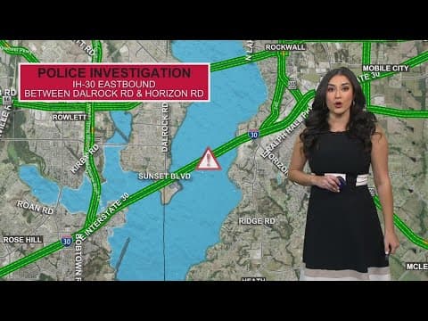 Police investigation closes portion of Interstate 30 in Rowlett