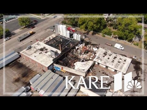 Hastings Creamery fire damage revealed