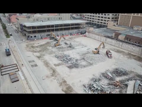 Site of Hard Rock Hotel now a historic landmark