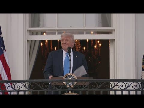 President Donald Trump announces new travel ban