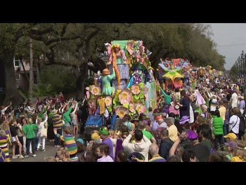 The amazing floats of Mardi Gras 2025