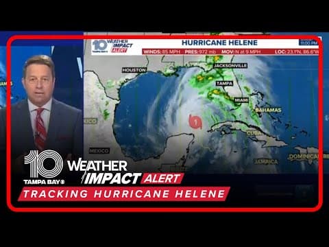 Tropical Update: Hurricane Helene moves closer to Florida, Category 4 strength expected | 11 p.m. We