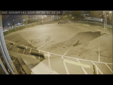 Surveillance video shows aftermath of deadly crash with stolen car in Columbus