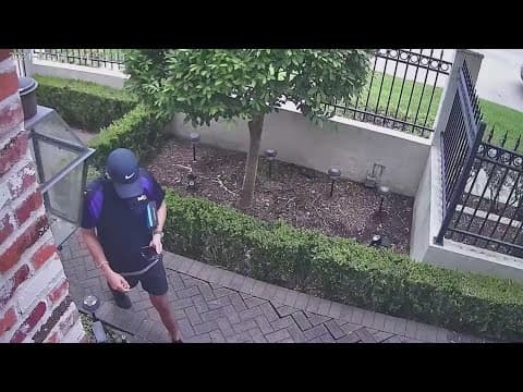 Houston-area family says porch pirate disguised as FedEx driver stole important package