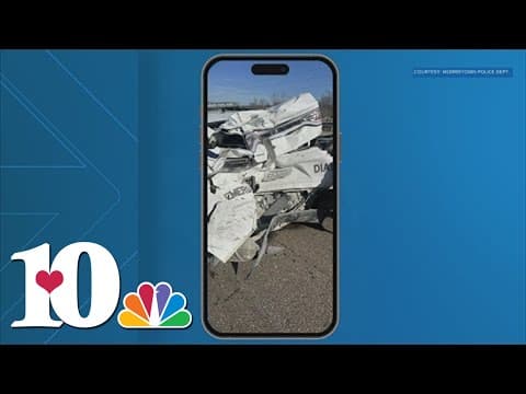 MPD car hit while shielding traffic stop