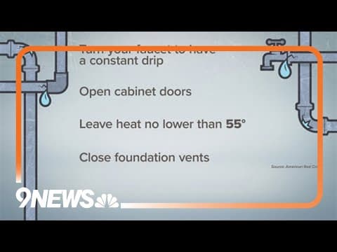 How to prevent your pipes from freezing this weekend