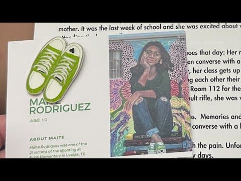 Rep. Boebert tosses pin honoring 10-year-old Uvalde victim Maite Rodriguez