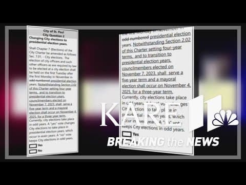 St. Paul voting whether to move city elections from odd-numbered to even years