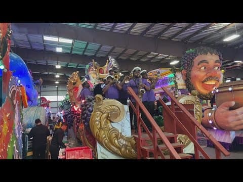 The Krewe of Bacchus open house