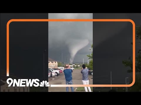 Tornado touchdown down near Lincoln, Nebraska #tornado #storm