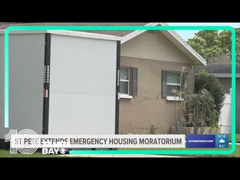 St. Petersburg extends housing moratorium for families impacted by Hurricane Idalia