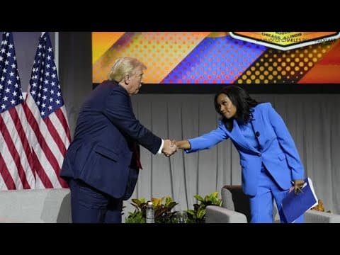 Trump criticized for comments during Black journalist convention