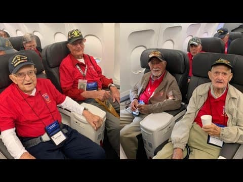 4 WWII veterans return on Honor Flight Columbus