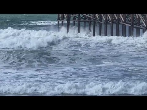 High surf and winds expected at San Diego beaches for Hurricane Hilary