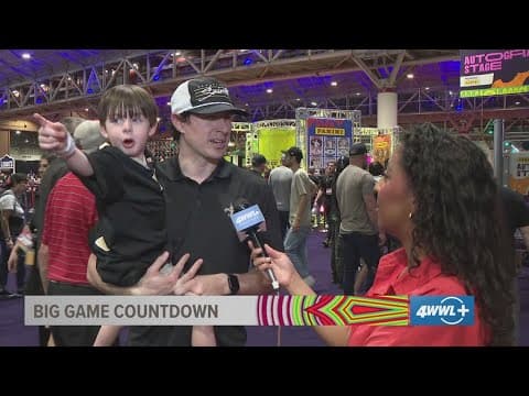 New Orleanians are having fun as Super Bowl Sunday approaches