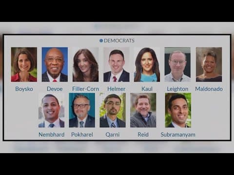 Virginia voters head to the polls to cast ballots in packed, competitive primary races