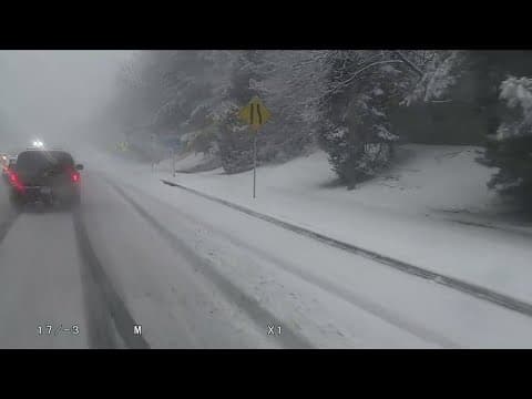 A look at road condition during DC snowstorm | Live from Eco9