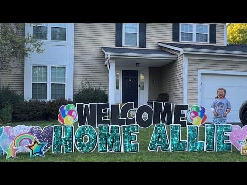 'Allie is home!': Family provides update on 7-year-old struck in Hilliard Fourth of July parade