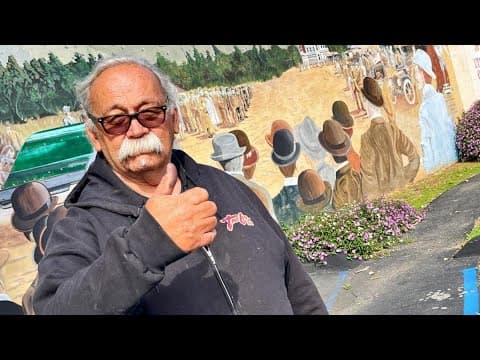 Longtime muralist David Ybarra leaves lasting mark on Lakeside